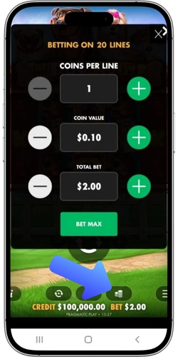 The Dog House stake selection menu